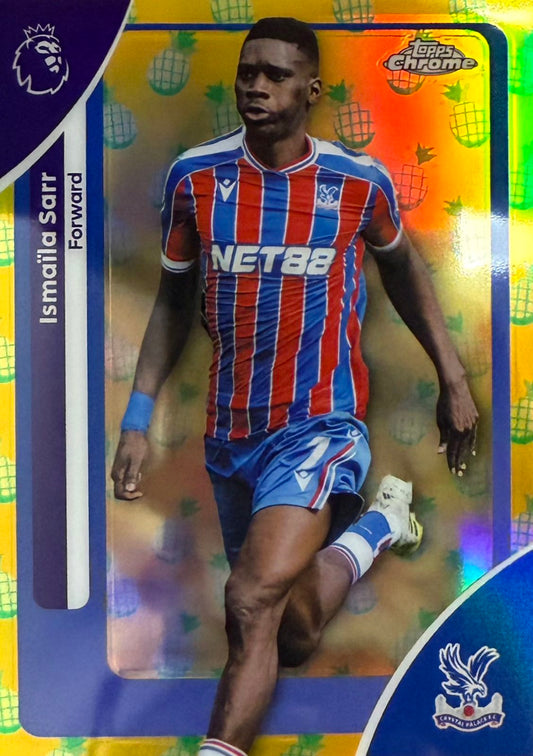 Ismaila Sarr Pineapple Parallel Topps Chrome EPL