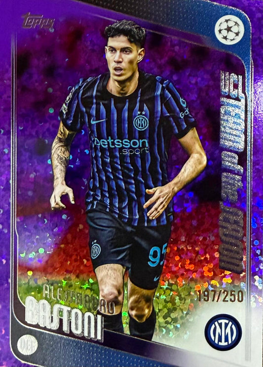 Alessandro Bastoni Numbered /250 Topps Flagship