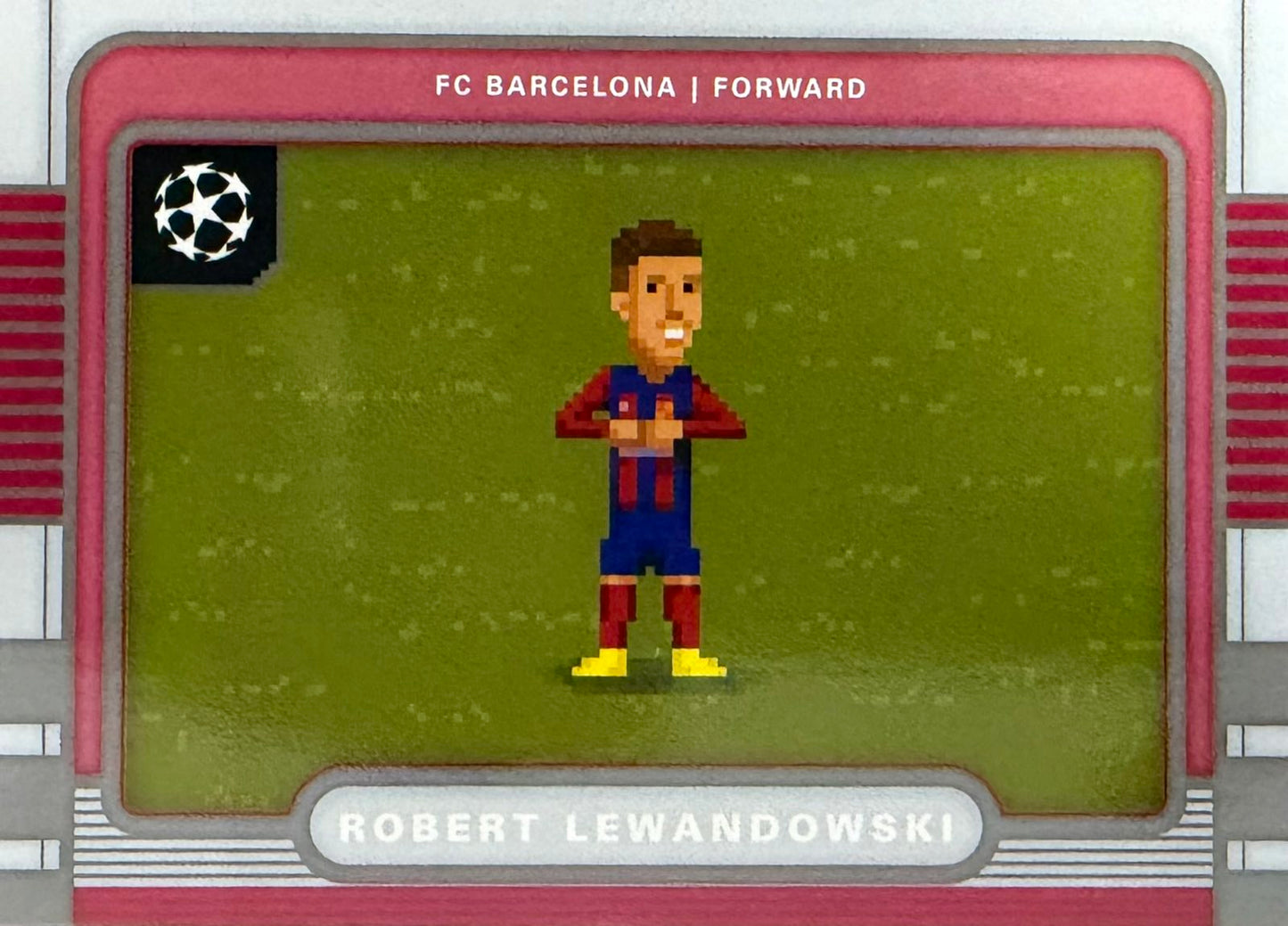 Robert Lewandowski 8 Bit Ballers Topps Flagship