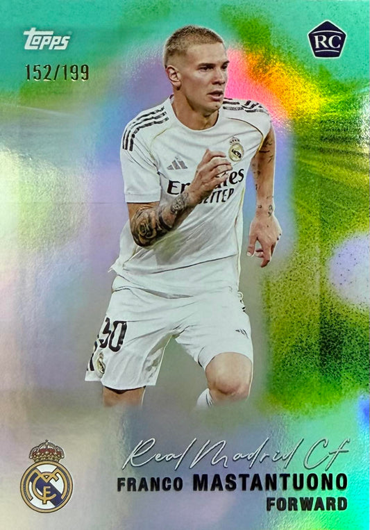 Franco Mastantuono Rookie Numbered /199 Team Set