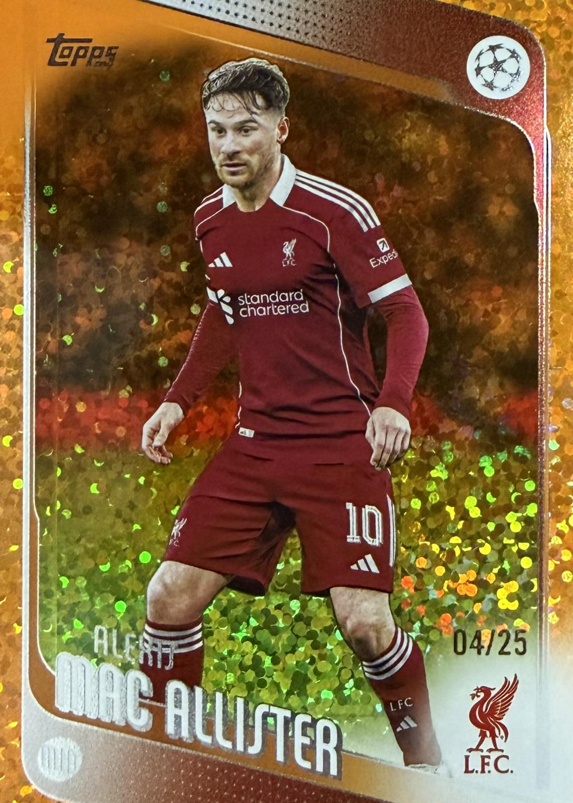 Alexis Mac Allister Numbered /25 Topps Flagship