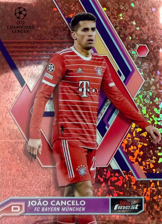 Joao Cancelo Numbered /50 Topps Finest