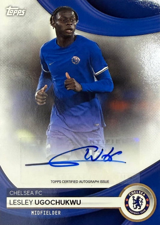 Lesley Ugochuckwu Autograph Chelsea Team Set