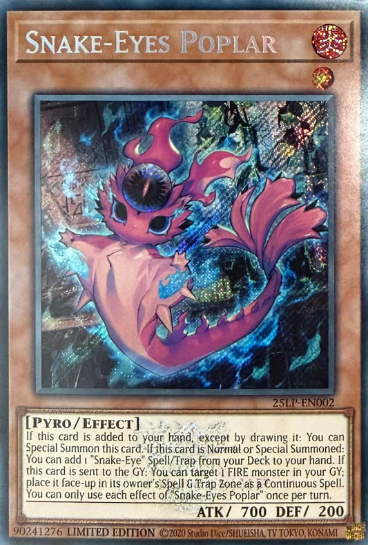 Snake-Eyes Poplar (V.4 - Secret Rare)