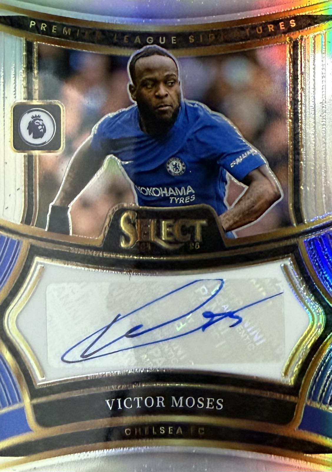 Victor Moses Autograph Panini Select EPL