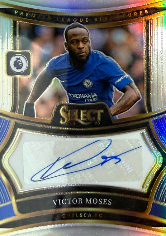 Victor Moses Autograph Panini Select EPL