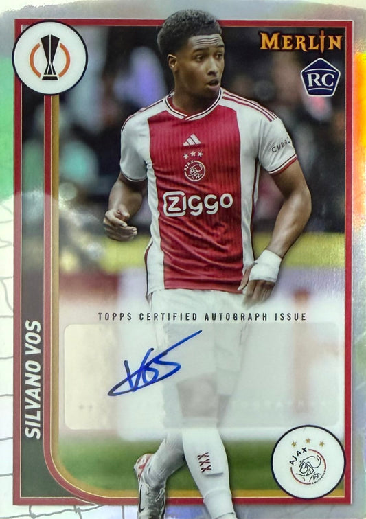 Silvano Vos Rookie Autograph Topps Merlin