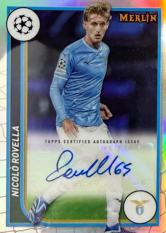 Nicolo Rovela Autograph Topps Merlin