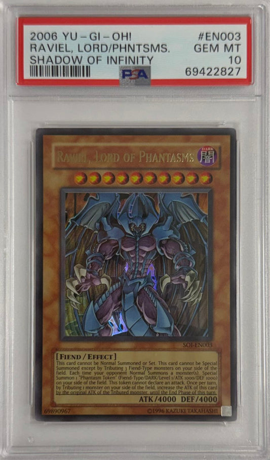 Raviel, Lord of Phantasms (V.1 - Ultra Rare)(GRADED)(PSA)