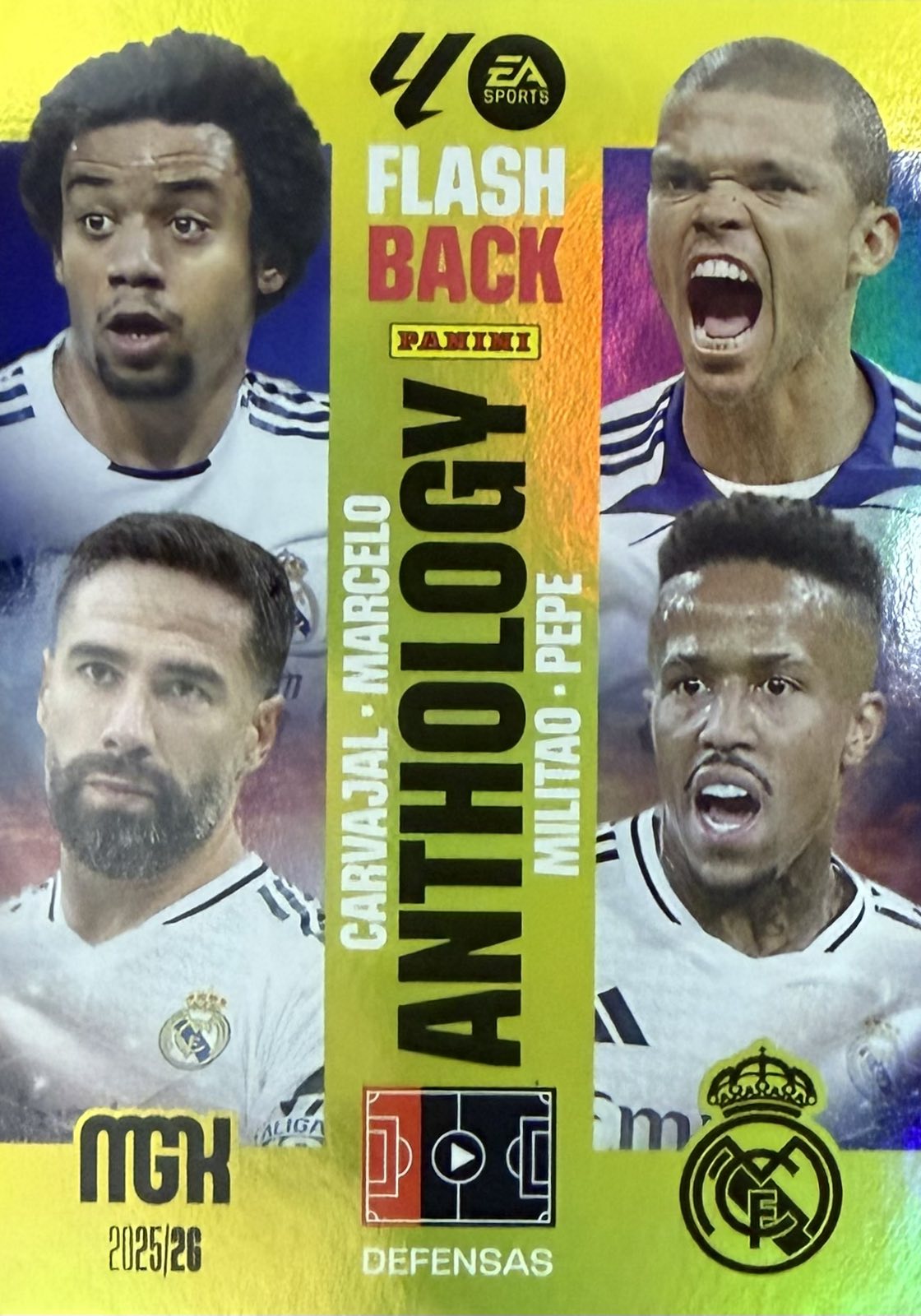 Carvajal/ Marcelo/ Militao/ Pepe Flashback Anthology MGK La Liga