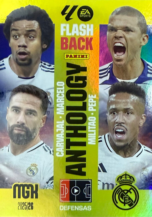 Carvajal/ Marcelo/ Militao/ Pepe Flashback Anthology MGK La Liga