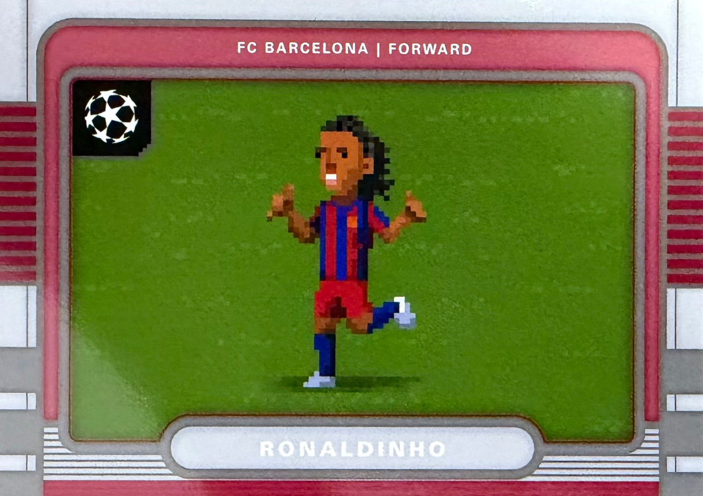 Ronaldinho 8-Bit Ballers Topps Flagship