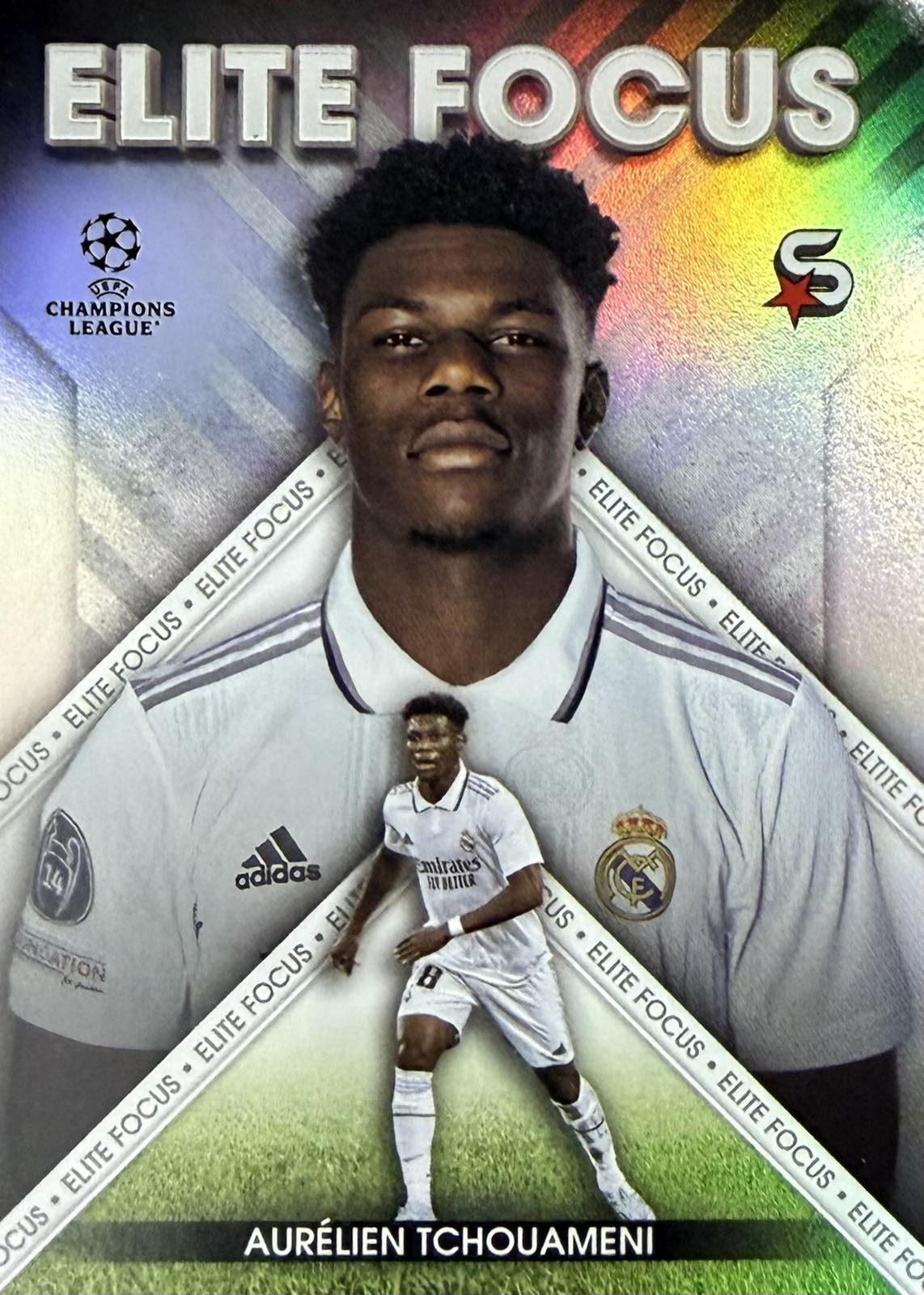 Aurelien Tchouameni Elite Focus Topps Superstars