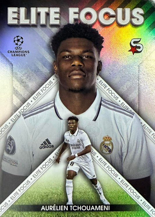 Aurelien Tchouameni Elite Focus Topps Superstars