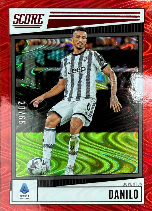 Danilo Numbered /65 Panini Score Serie A