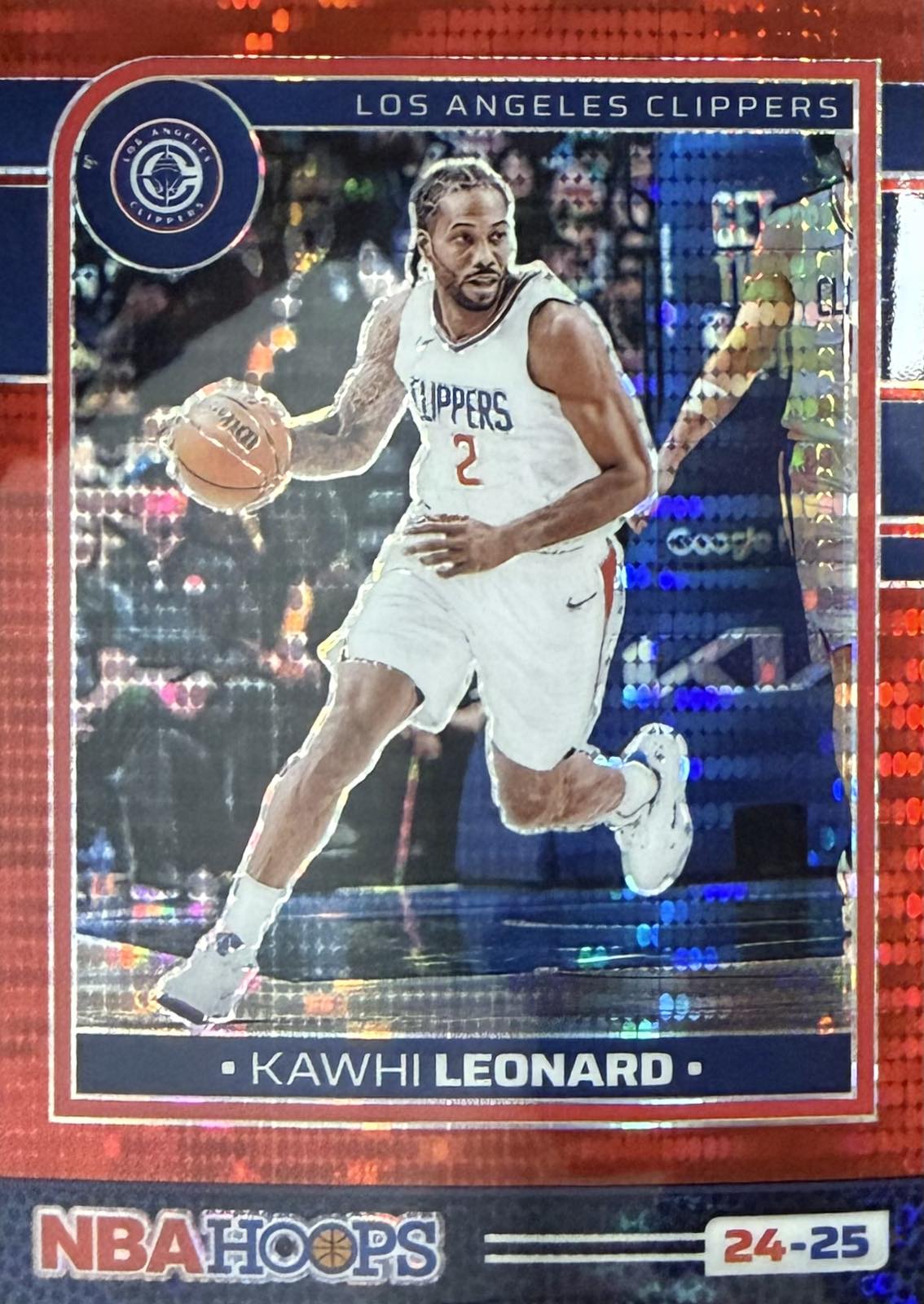 Kawhi Leonard Numbered /199 Panini NBA Hoops