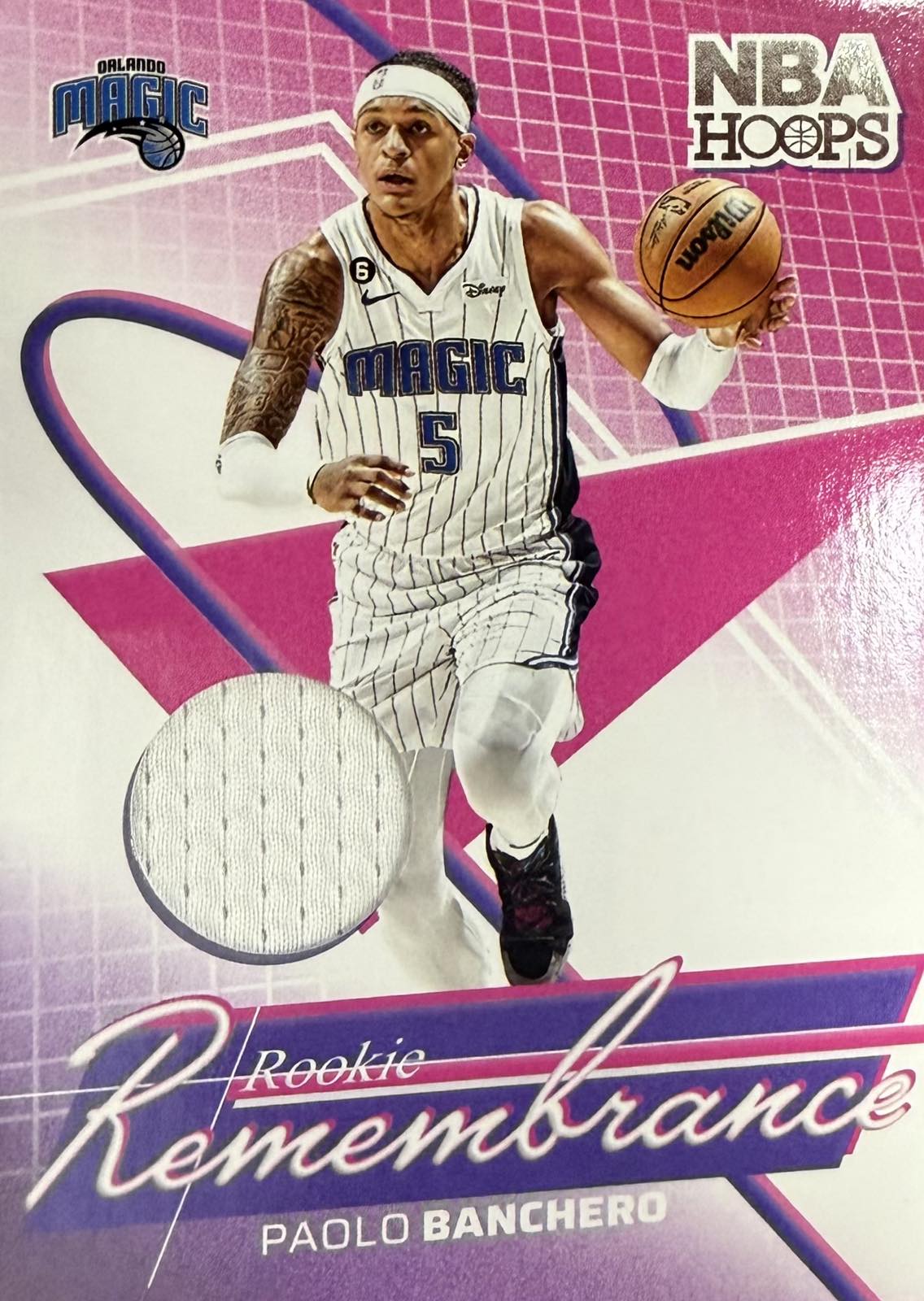 Paolo Banchero Patch Panini NBA Hoops