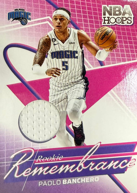 Paolo Banchero Patch Panini NBA Hoops