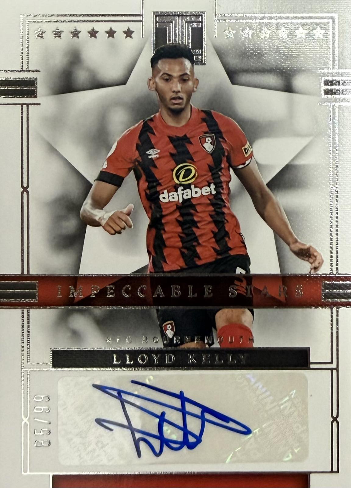 Lloyd Kelly Autograph Numbered /99 Panini Impeccable