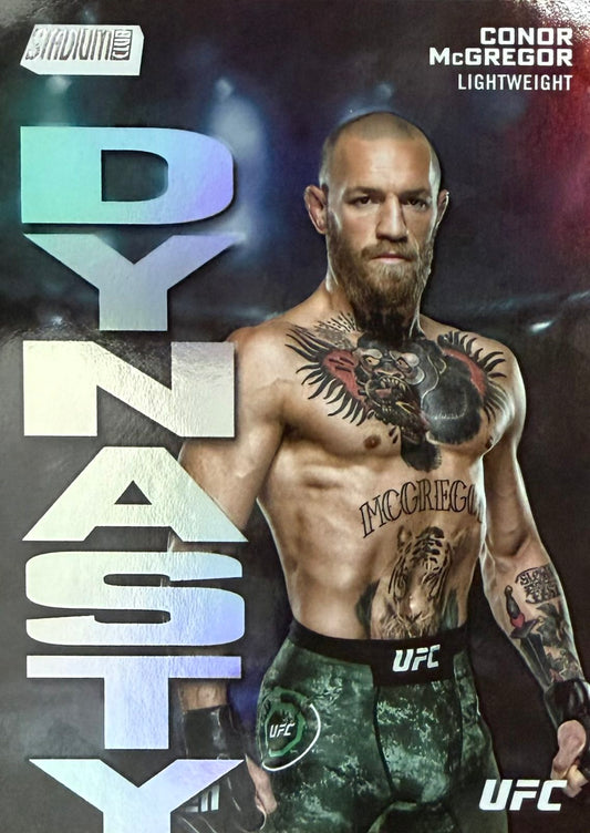 Connor McGregor Dynasty Topps Stadium Club