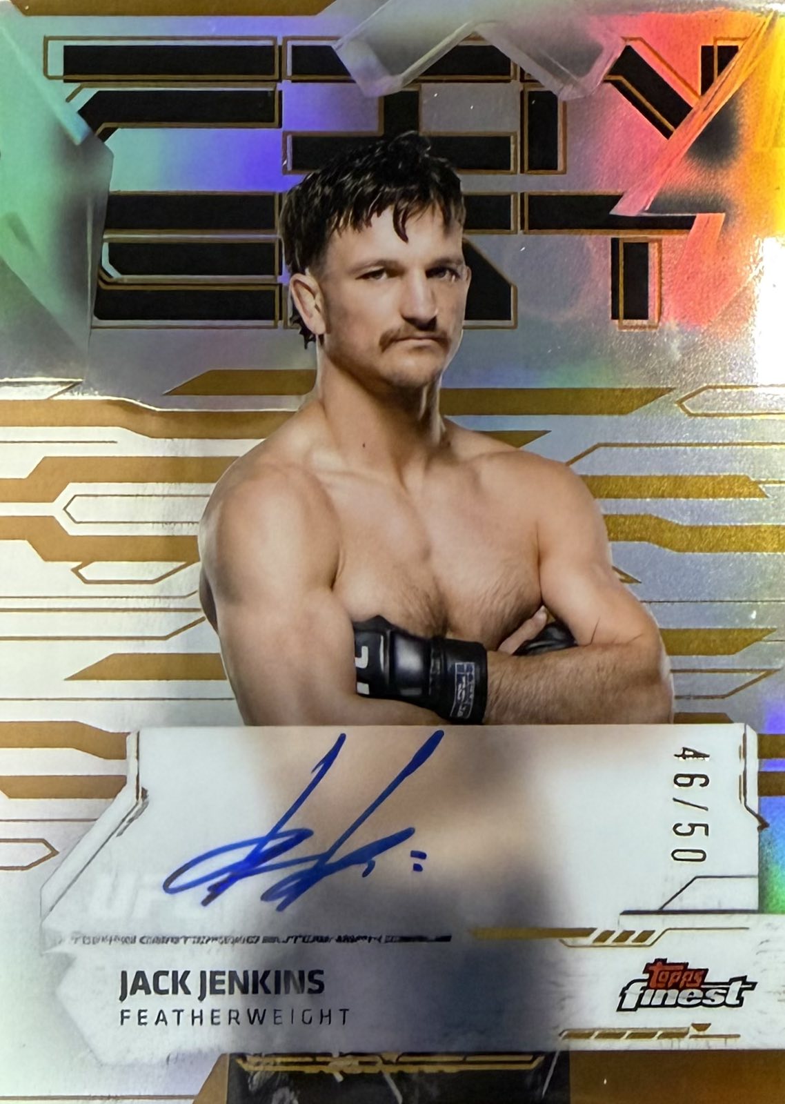 Jack Jenkins On-Card Autograph Numbered /50 Topps Finest