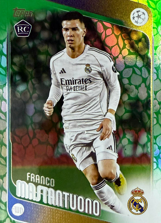 Franco Mastantuono Rookie Easter Parallel Topps Flagship