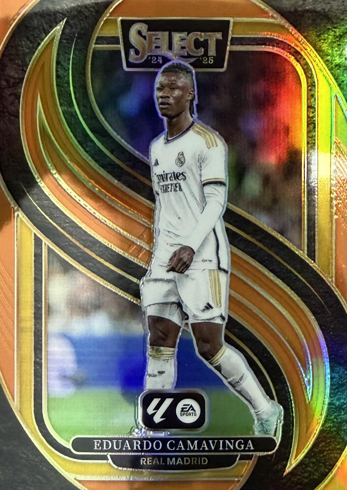 Eduardo Camavinga Numbered /49 Panini Select