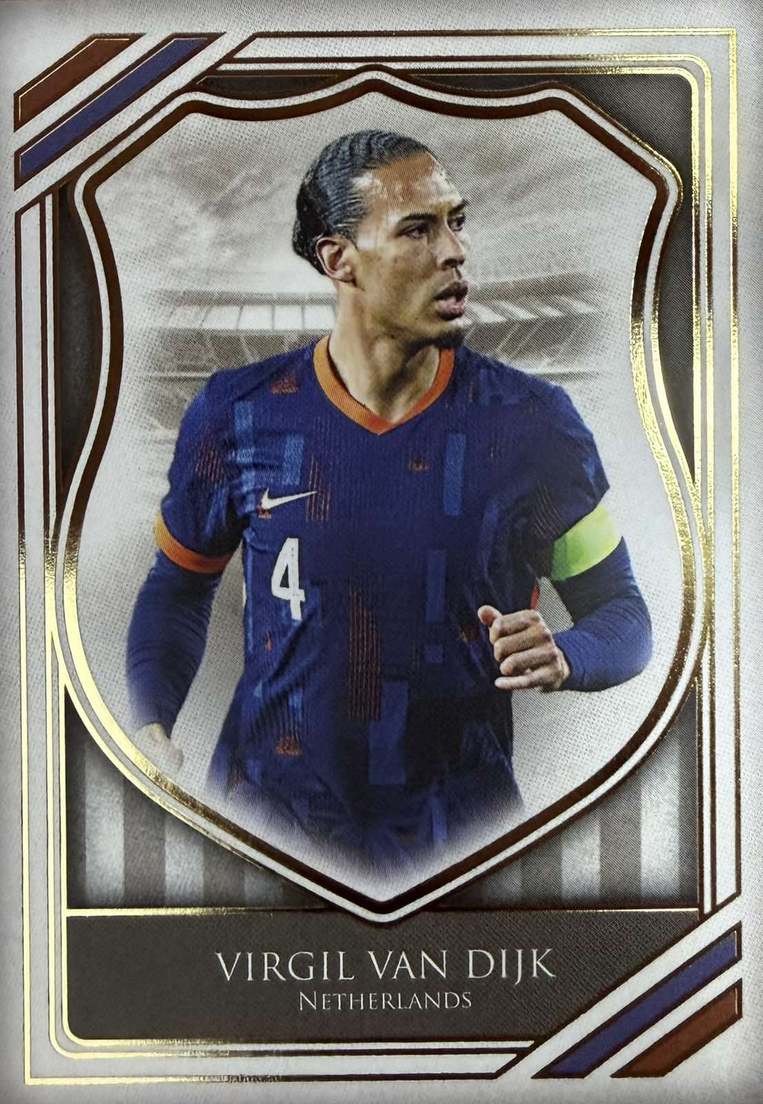 Virgil Van Dijk Numbered /35 Futera Unique