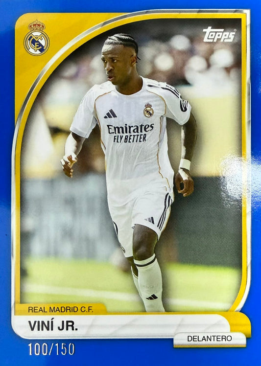 Vini Jr. Numbered /150 Fan Set Real Madrid