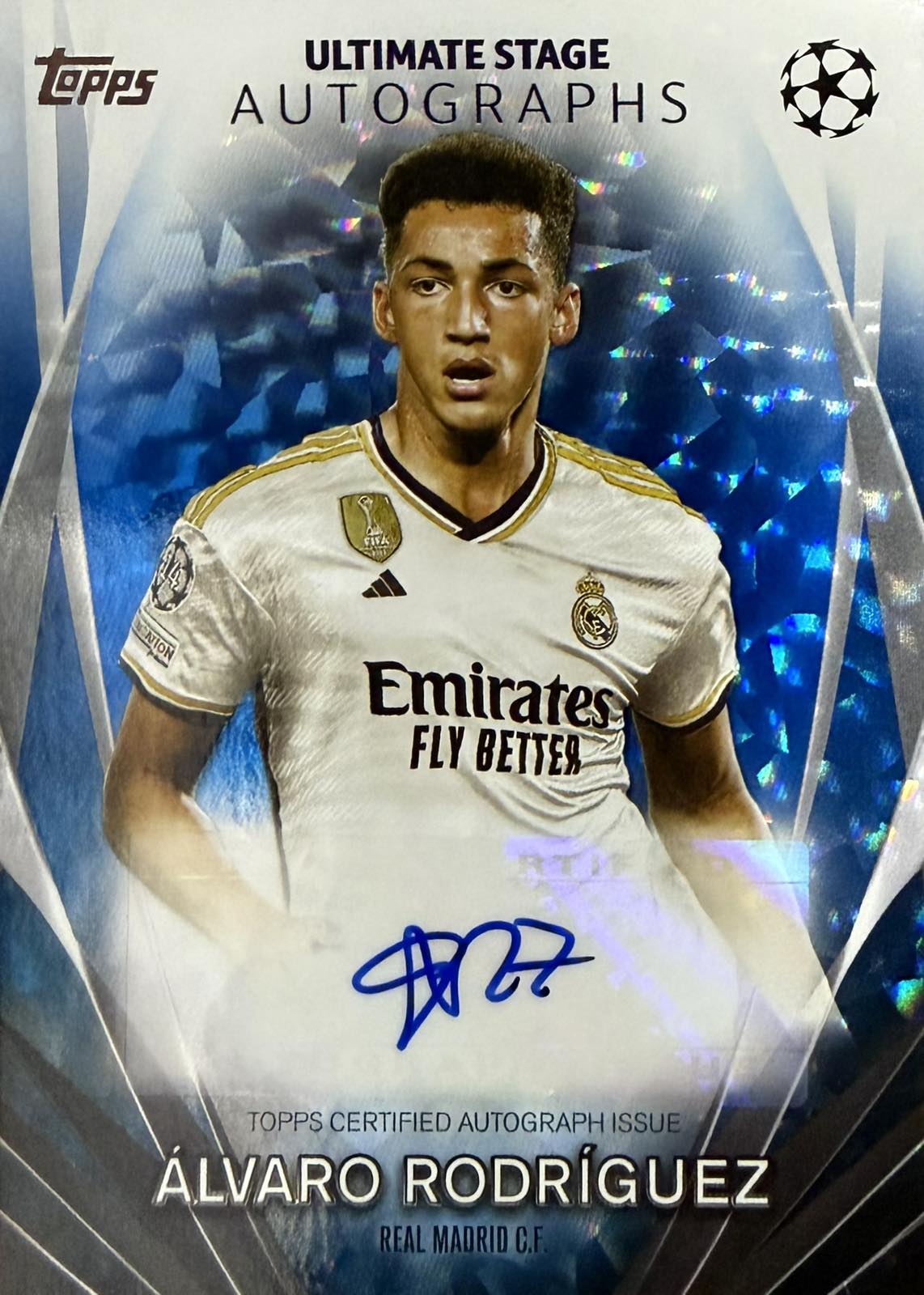 Alvaro Rodriguez Autograph Numbered /99 Topps UCC Flagship