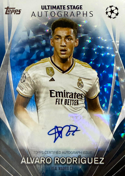 Alvaro Rodriguez Autograph Numbered /99 Topps UCC Flagship