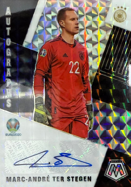 Marc-Andre Ter Stegen Autograph Panini Mosaic Euro 2020