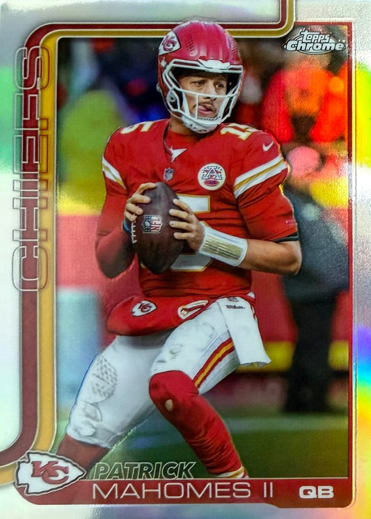 Patrick Mahomes II Refractor Topps Chrome