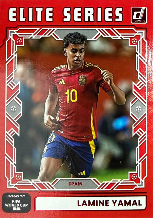 Lamine Yamal Elite Series Red Parallel Panini Donruss