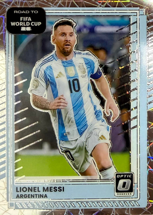 Lionel Messi Velocity Optic Panini Donruss