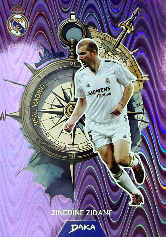 Zinedine Zidane Numbered /175 Daka Real Madrid