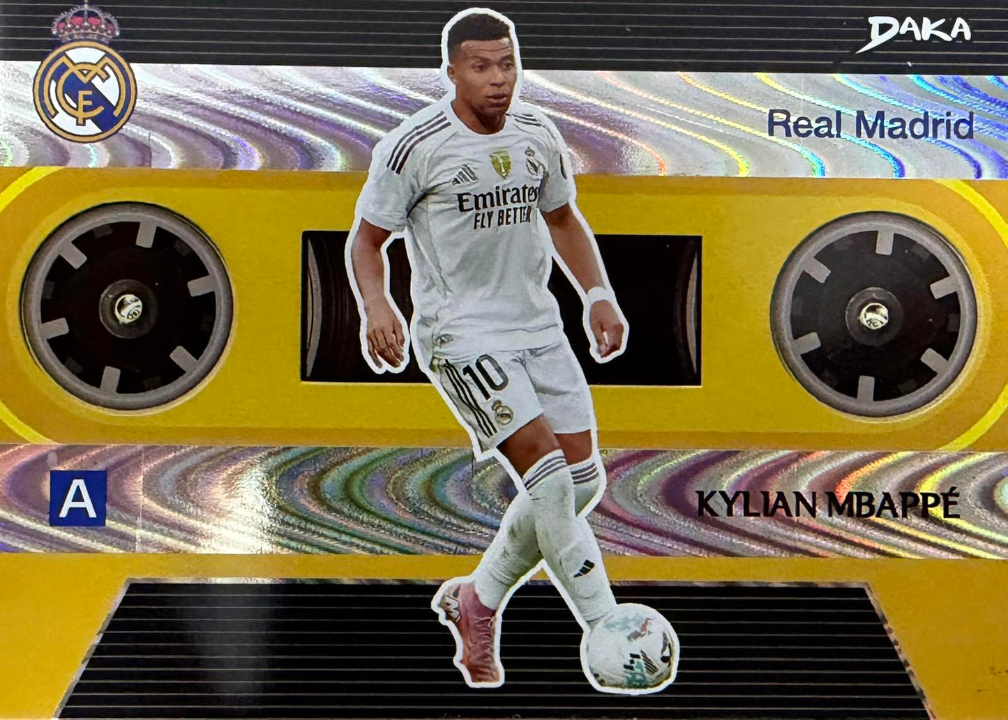 Kylian Mbappe Numbered /299 Daka Real Madrid
