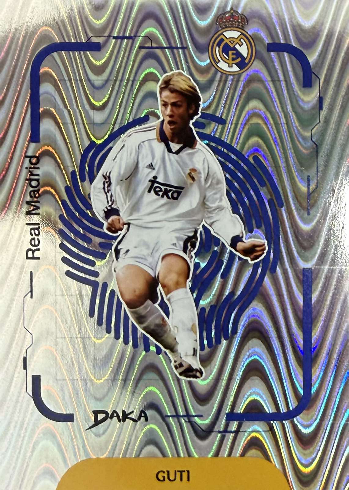 Guti Numbered /299 Daka Real Madrid