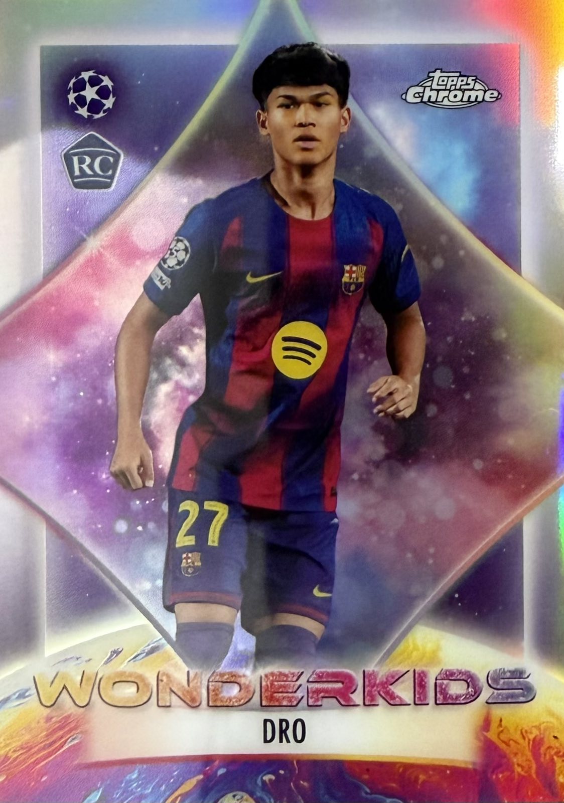 Dro Wonderkids Rookie Topps Chrome UCC
