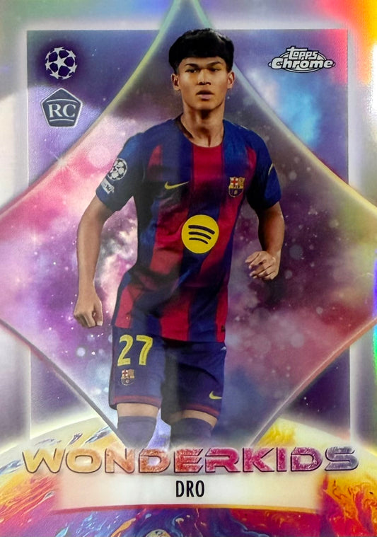 Dro Wonderkids Rookie Topps Chrome UCC