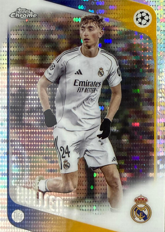 Dean Huijsen Pulsar Topps Chrome UCC