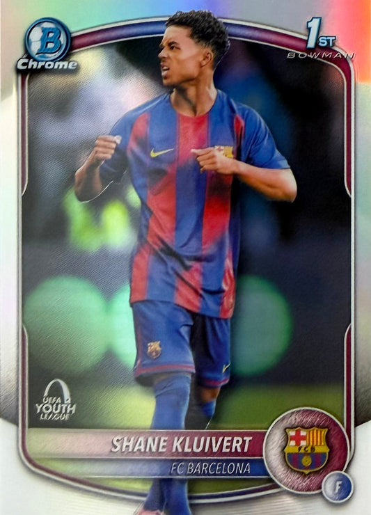 Shane Kluivert 1st Bowman Refractor Topps Chrome UCC