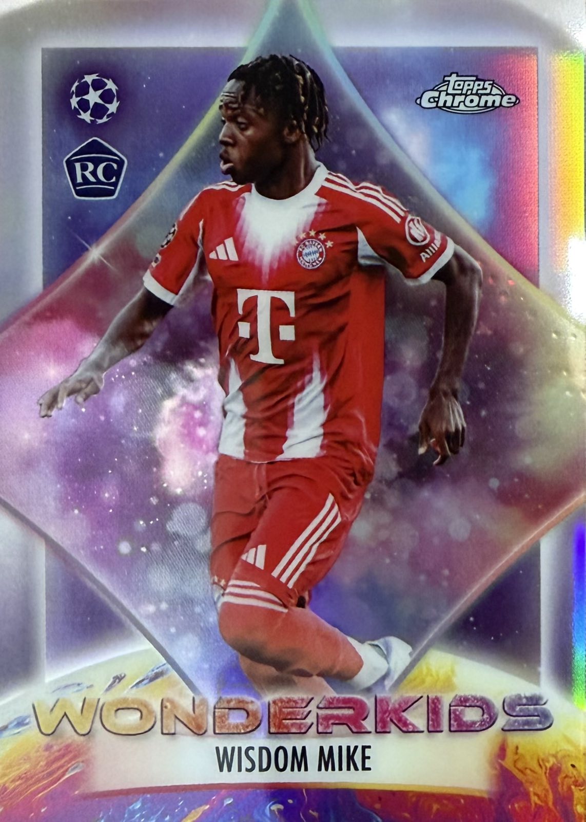 Wisdom Mike Wonderkids Rookie Topps Chrome UCC