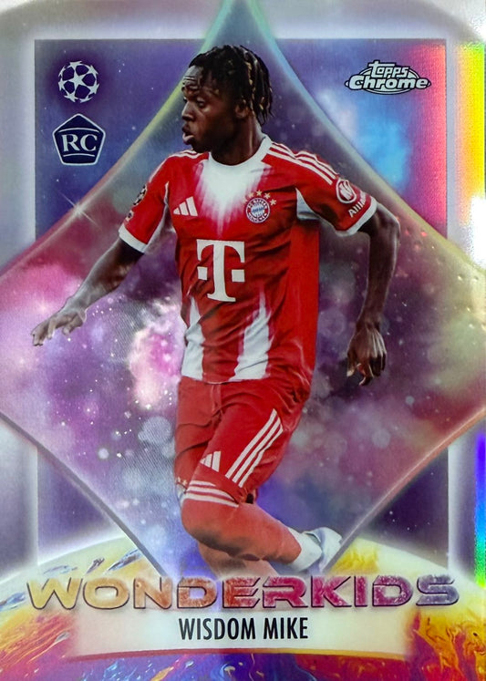Wisdom Mike Wonderkids Rookie Topps Chrome UCC