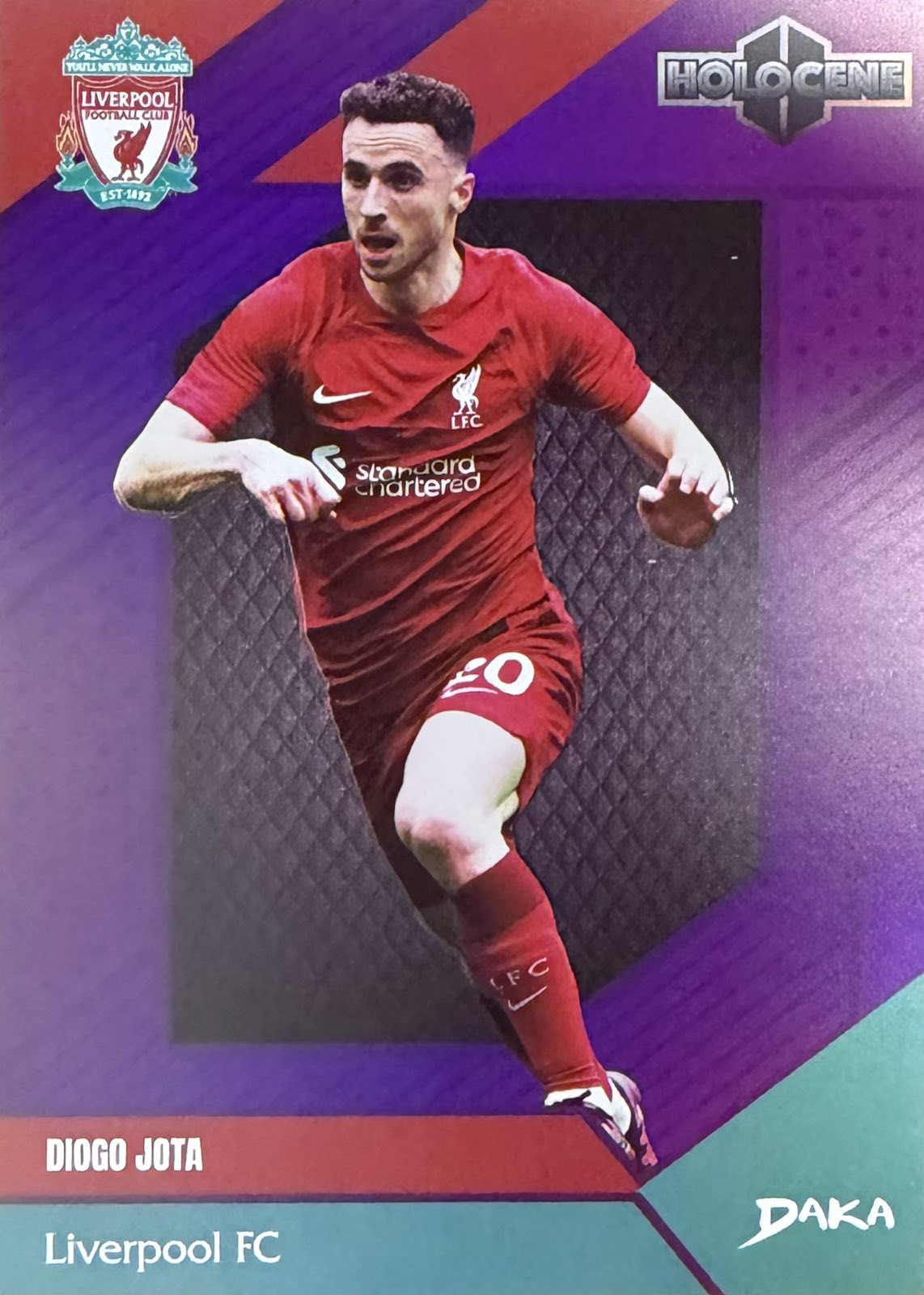 Diogo Jota Numbered /99 Daka Holocene Liverpool