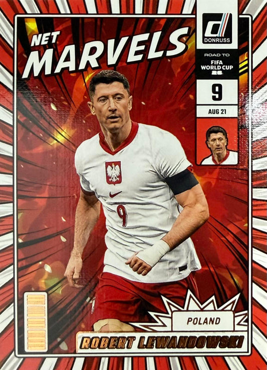 Robert Lewandowski Net Marvels Donruss World Cup