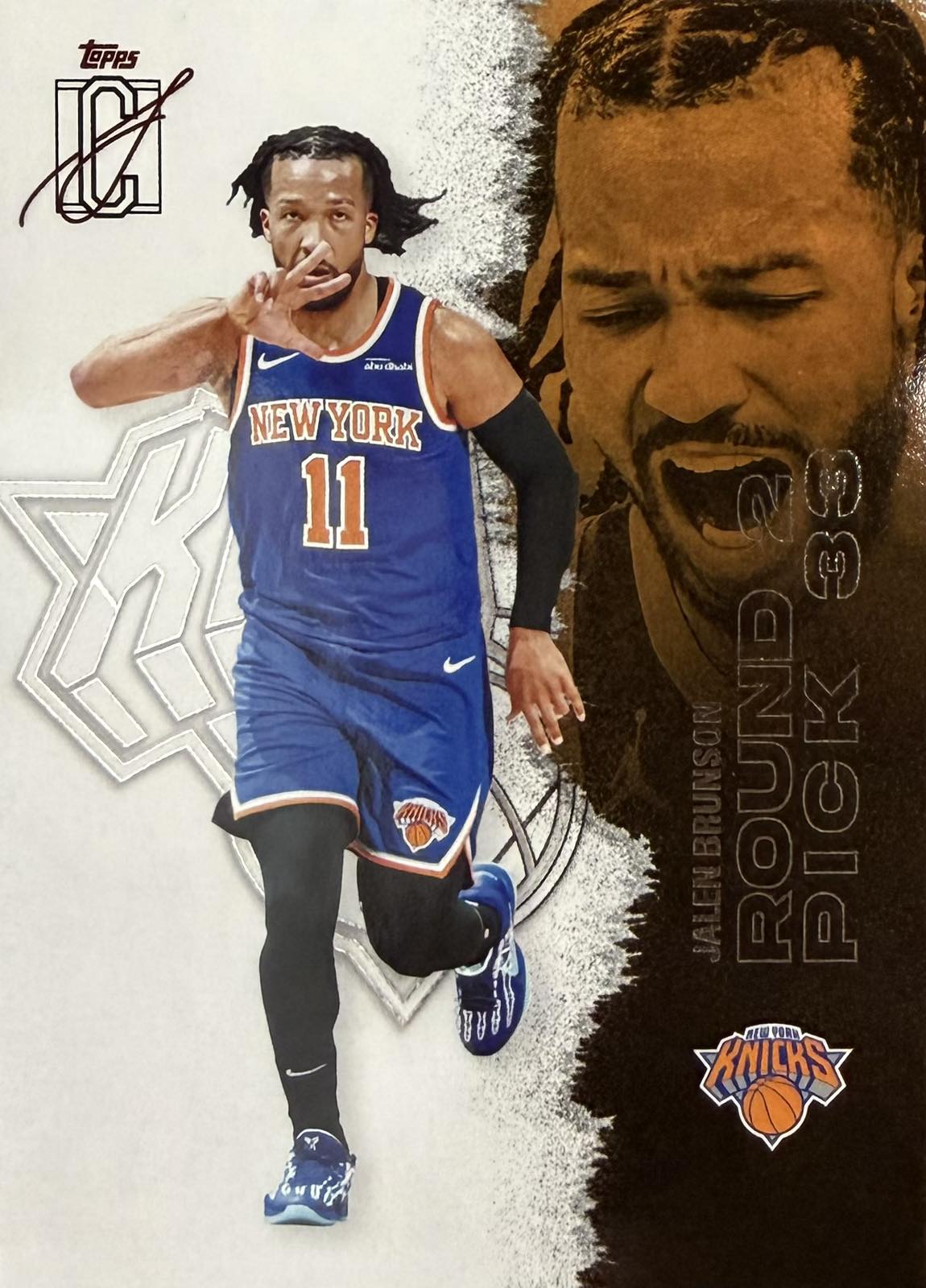 Jalen Brunson Topps Signature Class