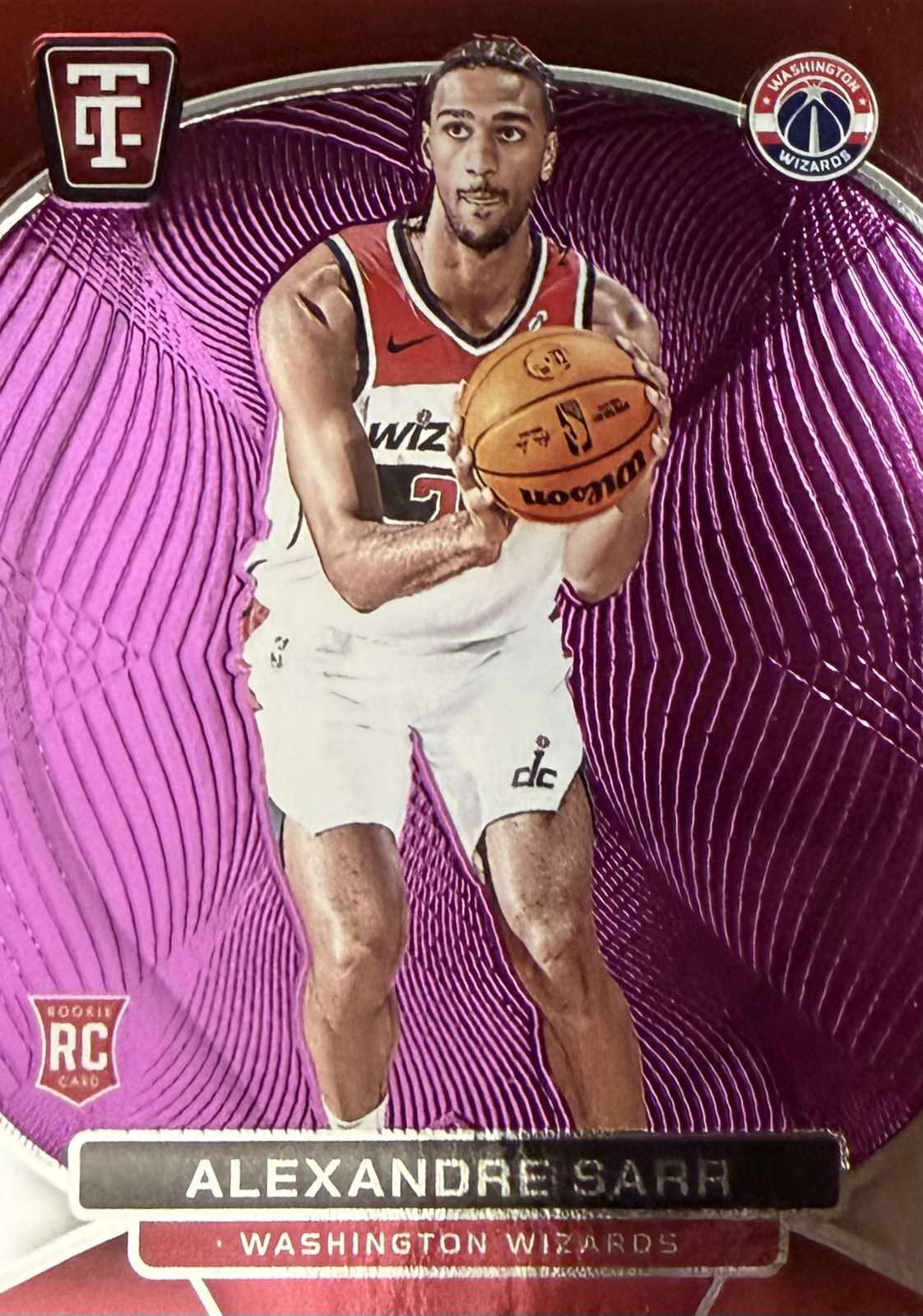 Alexandre Sarr Pink Rookie Panini Totally Certified
