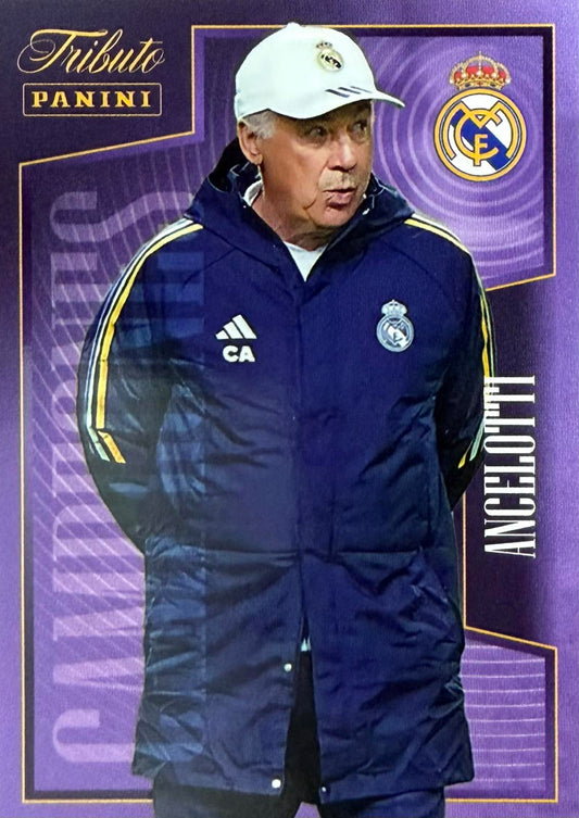 Ancelotti Panini Tribute Real Madrid