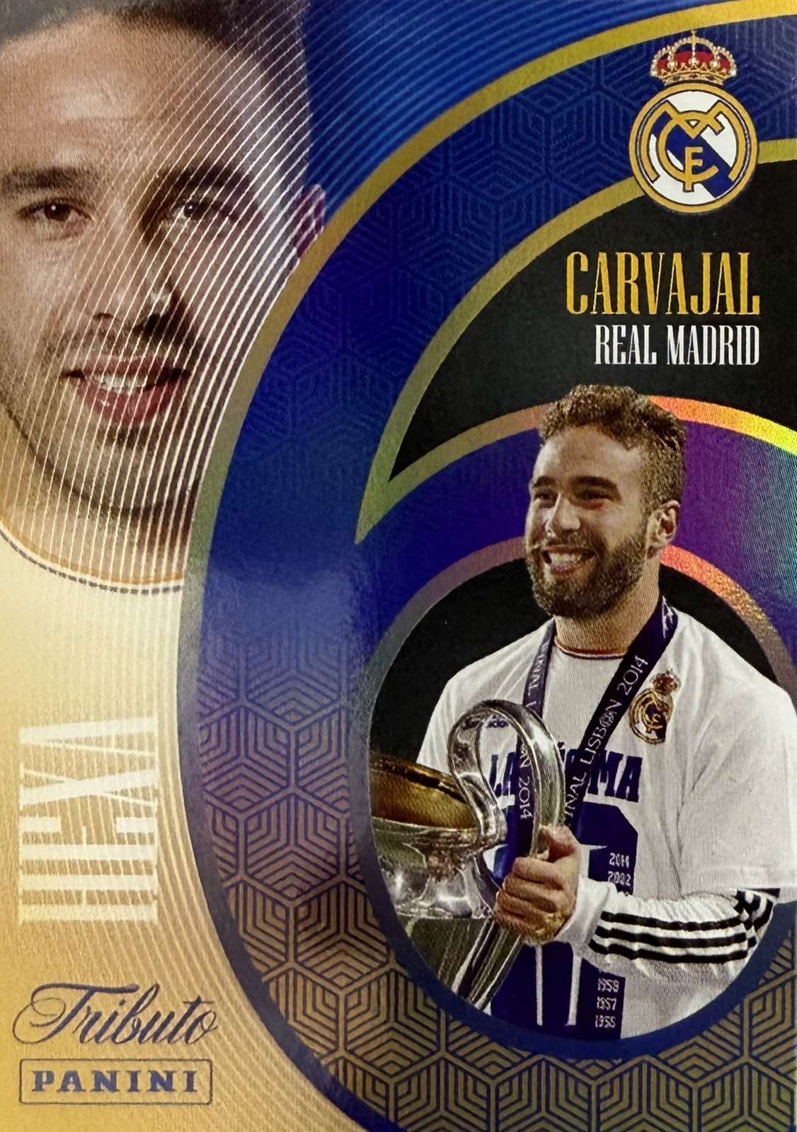 Dani Carvajal Hexa Panini Tribute Real Madrid